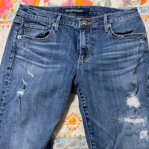 Distressed Driftwood Jeans size 26